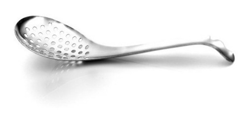 Imagen 9 de 9 de Cuchara Perforada Lotus Cocina Molecular