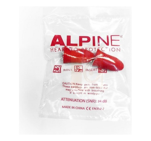 Protector Auditivo Alpine Anti Irritacion Pack X 12