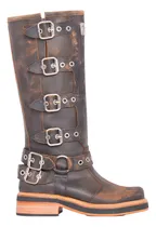Comprar Botas Luciano Marra De Caña Alta Con Hebillas