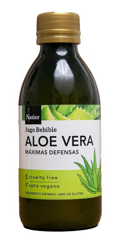 Jugo Bebible Natier Aloe Vera Máximas Defensas 500ml