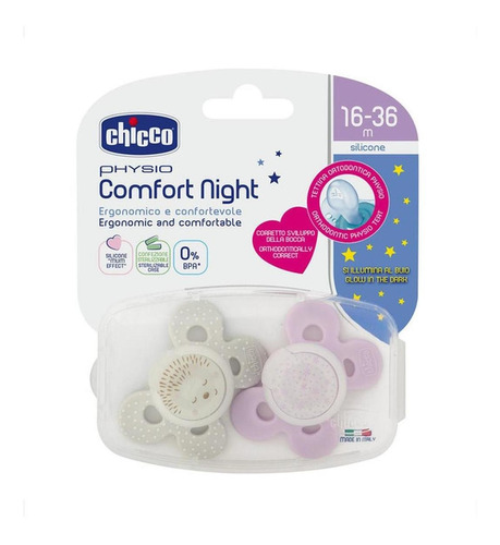 Chicco Set De Chupón Physioforma Comfort Para Bebés 16 A 36 