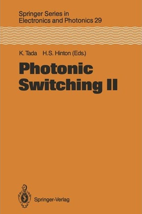 Libro Photonic Switching Ii : Proceedings Of The Internat...