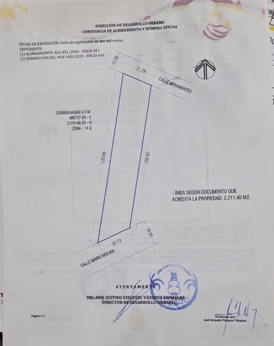 Terreno En Venta De 2,311m2 En Tultepec A Un Costado Del Circuito Exterior Mexiquense, Cuenta Con Escrituras.