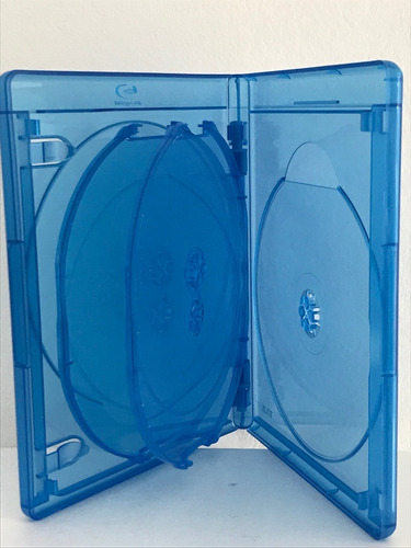 Imagen 2 de 4 de Caja Blu-ray Para 6 Discos Elite Original Con Logo Importada