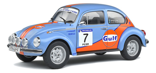 Auto Escala 1/18 Volkswagen Beetle Gulf