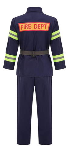 Disfraz De Bombero Avady Para Niños, Disfraz De Bombero Para