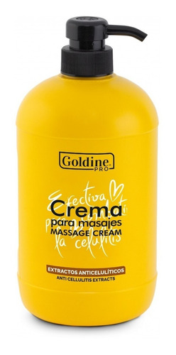 Goldine Crema Masajes Con Extractos Anti - g a $139