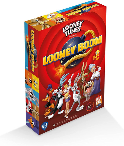 Looney Tunes - Looney Boom Jogo De Tabuleiro 