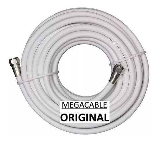 Imagen 3 de 6 de Cable Coaxial Rg6 Tv Cable 5 Mts Alta Calidad + Conectores