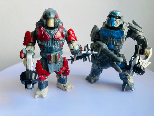Mega Construx 2pack Brute Desterrados Halo Heroes Orginal (Usado)