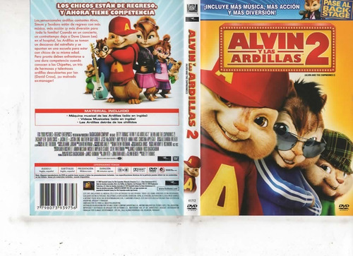 Alvin Y Las Ardillas 2 - Dvd Original - Buen Estado