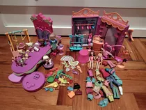 Comprar Polly Pocket Playset-tienda Pasarela Con Mascotas Placard