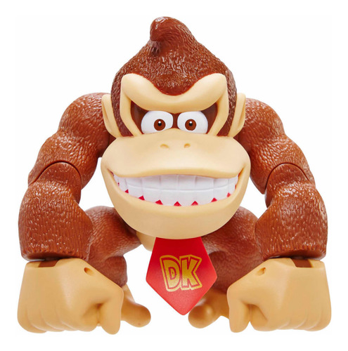 Figura Donkey Kong Articulada De Mario Bros Original