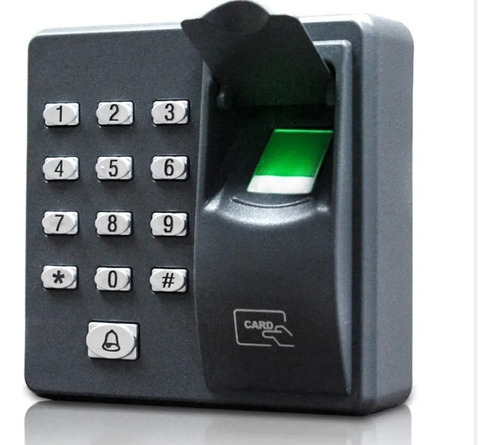 Control De Acceso X6 Biometrico Huella Tarjeta 500 Usuarios