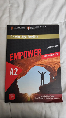 Libro Empower A2 Cambridge English (usado)