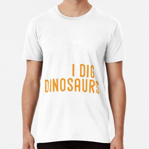 Remera Excavo Camiseta De Dinosaurios - Regalo Ideal Para Pa