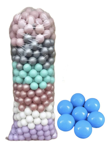 Pelotas Para Piscina Color Pastel ×500