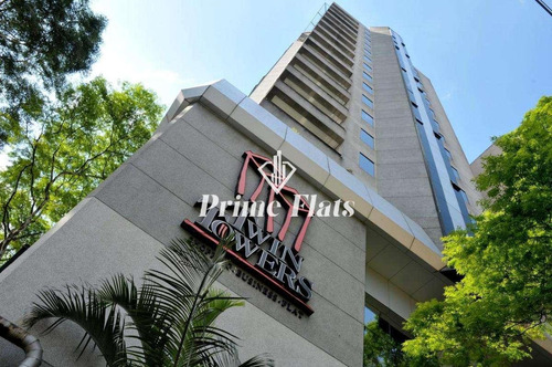 Imagem 14 de 18 de Flat Para Venda No Aparthotel Twin Towers, Com 1 Dormitório - 85151
