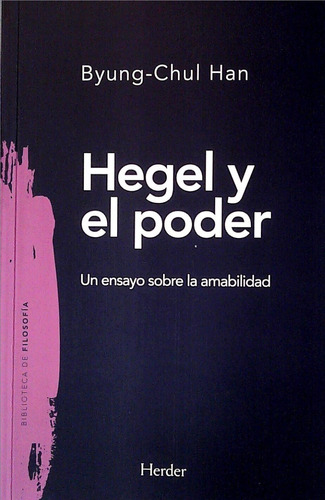 Hegel Y El Poder / Byung Chul Han (envíos)