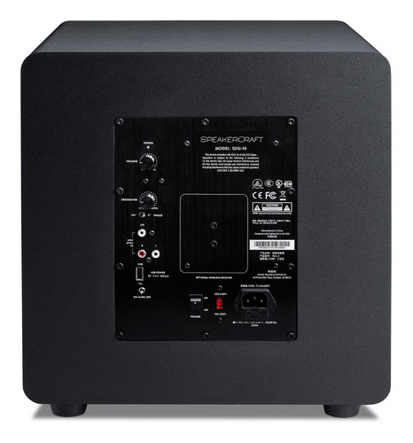 Subwoofer Ativo Speakercraft Sdsi-10 500w Pico 127/220V