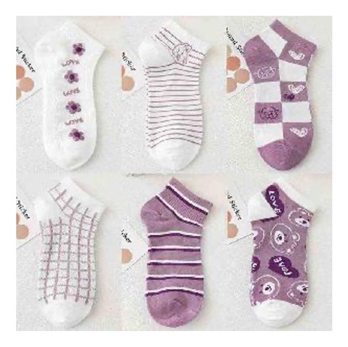 Fardo 250 Calcetines Cortos Mujer 90% Algodón