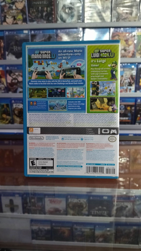 New Super Mario Bros U + New Super Luigi Bros U Wii U (Usado)