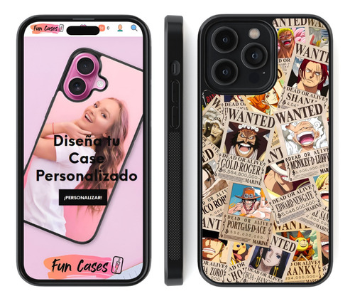 Funda One Piece Monkey D Luffy Zoro Nami Robin Shanks Roger Negro Samsung Galaxy S22