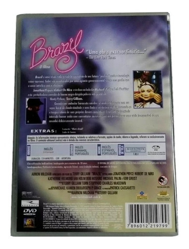 Dvd - Brazil, O Filme - Edição Oficial - Dir. Terry Gilliam