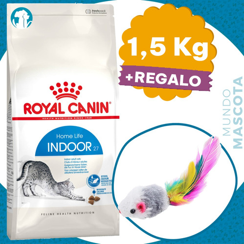 Alimento Gato Royal Canin Indoor 1,5 Kg / Mundo Mascota
