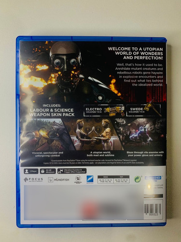 Atomic Heart Ps5 -usado (europeu) (Usado)