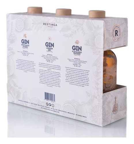 Estuche Restinga Tripack 3 X 375ml -