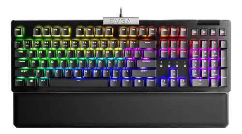 Evga Z15 Rgb Teclado Usb Para Juegos, Led Retroiluminado Negro Español Latinoamérica