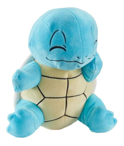 Imagem 3 de 4 de Pelúcia Pokémon Figura Squirtle 21cm - Wct Sunny Licenciada