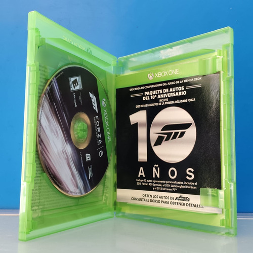 Forza Motorsport 6 Xbox One Juego Físico (Usado)