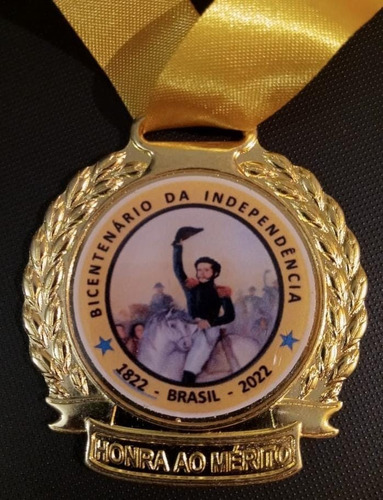 Imagem 1 de 1 de Medalha Comemorativa Bicentenário Da Independência