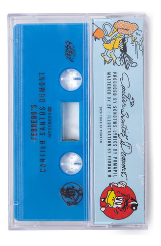 Cassete Febre90s - Cartier Santos Dumont (pumapjl & Sonotws) Edição Limitada