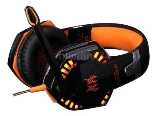 G2000 3,5 Mm Gaming Headset Mic Led Auriculares Estéreo Soni
