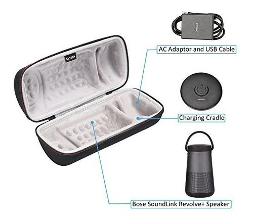 Estuche Protector De Viaje Ltgem Para Bose Soundlink Revolve