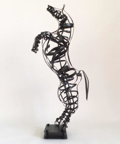 Esculturas De Caballos De Hierro - Arte Y Decoración