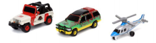 Jada Toys Jurassic World 31955 - Paquete De 3 Coches Fundido