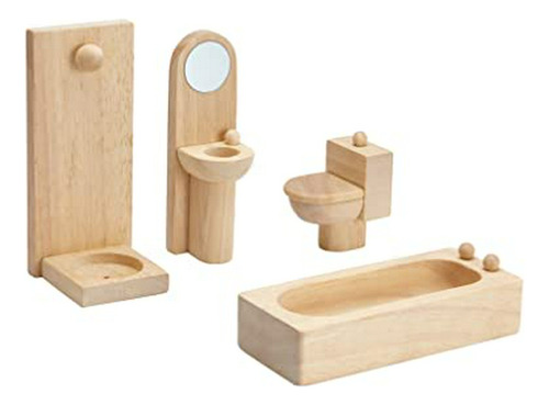 Set Baño Casa Muñecas Plannatural Platoys