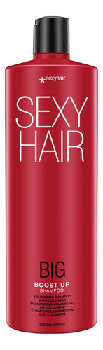 Sexyhair Champu Voluminizador Big Boost Up Con Colageno, 33.