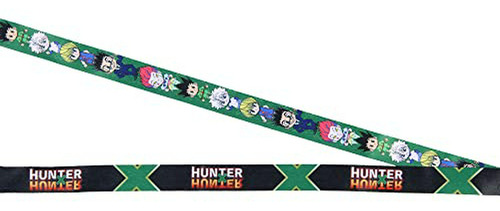 Porta Credencial Hunter X Hunter Con Lanyard Y Accesorios