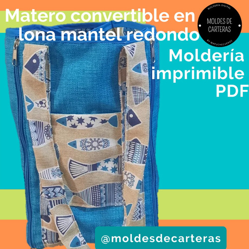 Moldes De Carteras Moldería Digital Pdf Matero Mantel Redond