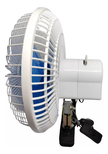 Ventilador Oscilante 12v Para Auto O Camioneta De 8 Pulgadas