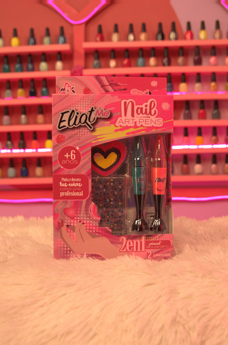 Kit De Arte De Uñas, Kit De Decoración Uñas Con Plumas Niñas