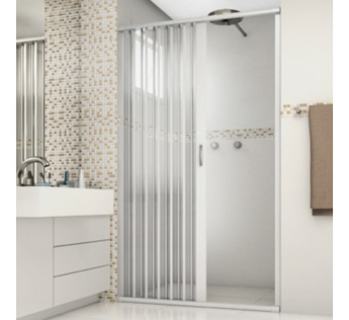 Mampara Baño Plegable 1.60  X 1.85 Beige