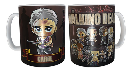 Imagen 4 de 10 de Mug Pocillo Taza The Walking Dead Personajes