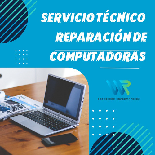Imagen 1 de 8 de Servicio Tecnico Pc Gamer Notebook Redes Tv Leds Monitores
