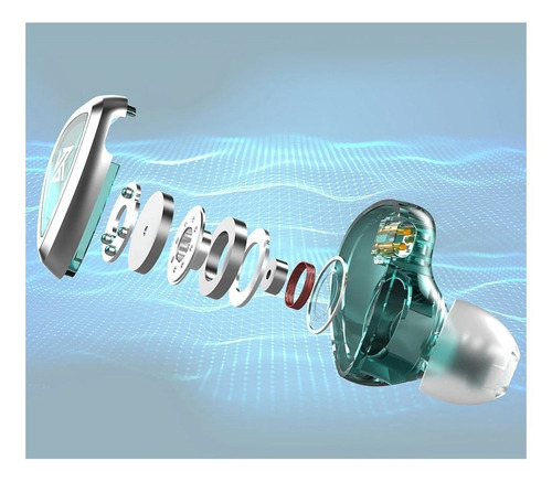 3 Pares De In Ear Kz Eda Monitor Deep Bass Balanceado Y Hifi